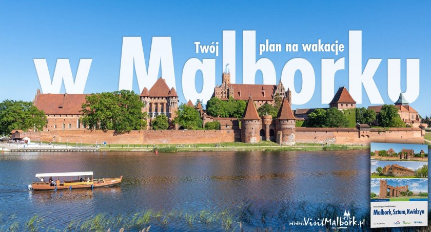 Odbierz swój darmowy plan na wakacje w Malborku i na Powiślu