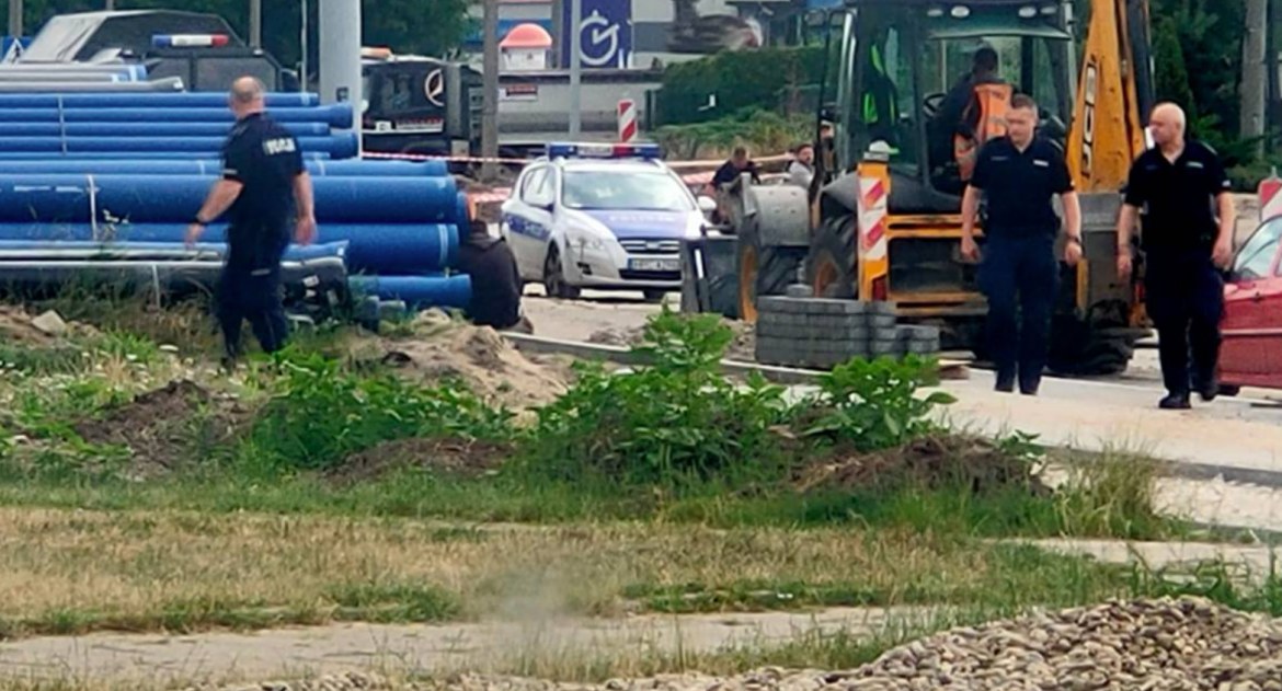 Akcja saperów na budowie w Toruniu. Ewakuowano mieszkańców 