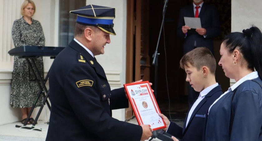 13-letni bohater spod Torunia. Uratował rodziców przed pożarem