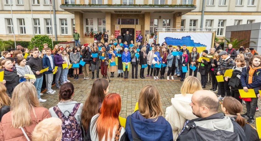Klucze od domu. Mieszkańcy wsparli Ukraińców w centrum Torunia