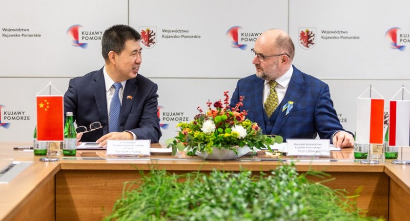 Ambasador Chin gościł w Toruniu