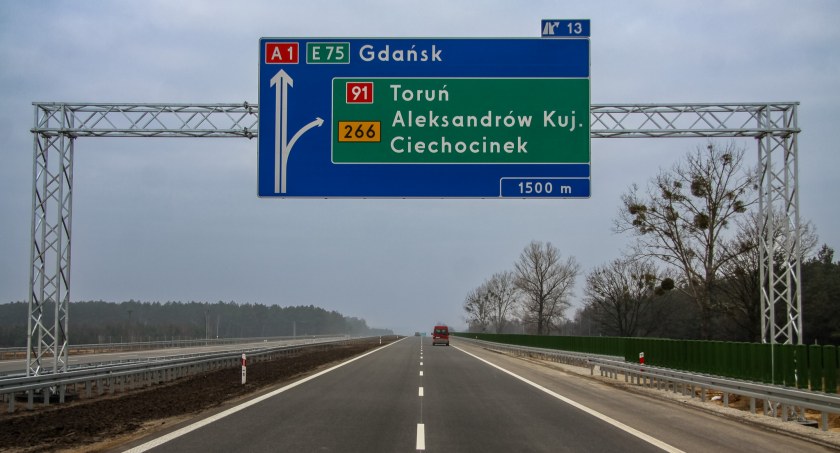 Duże zmiany na A1. Autostrada od Torunia będzie rozbudowana za blisko pół miliarda