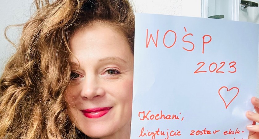 Aktorka z Torunia przekazała na licytację ekskluzywny towar z hitowego serialu