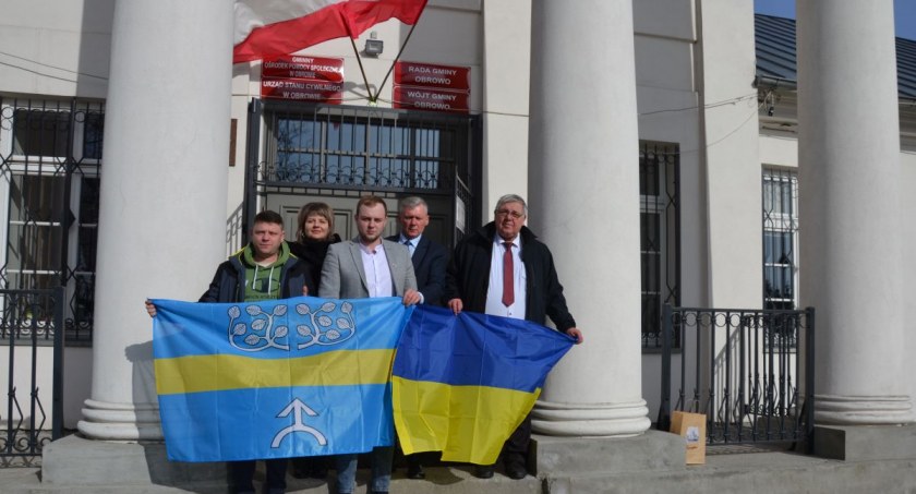 Delegacja z Ukrainy odwiedziła podtoruńską gminę Obrowo