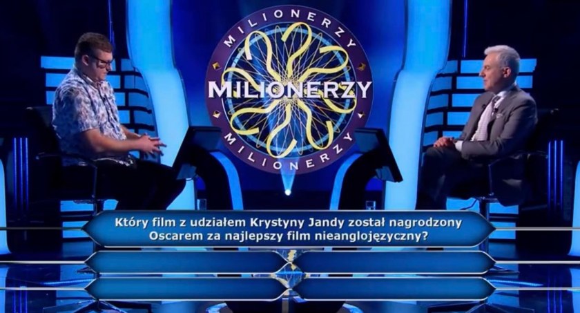 Torunianin w Milionerach. Odpadł, bo zaufał publiczności [WIDEO]