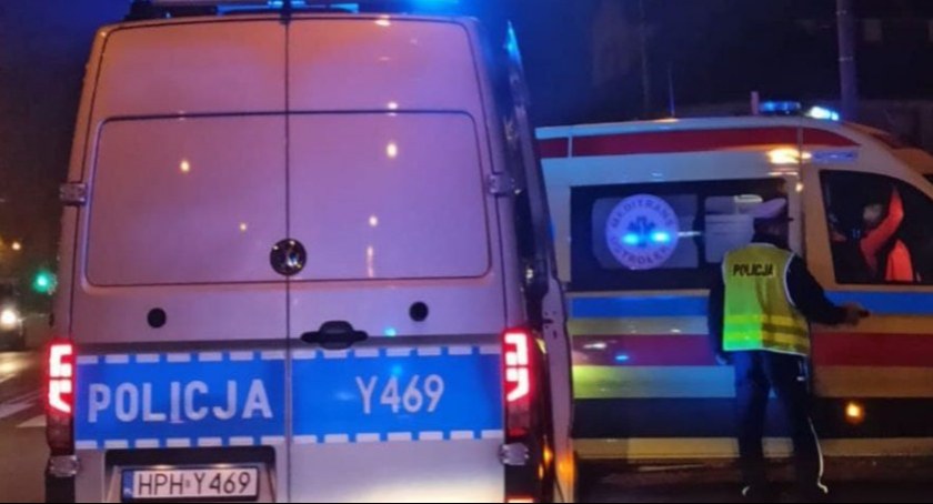 Wypadek w Toruniu. Kierowca auta wjechał w rowerzystę