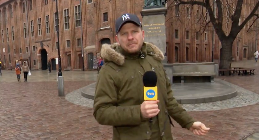 Filip Chajzer w Toruniu. Przyjechał zapytać o... konflikt