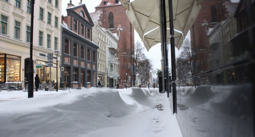 Do Torunia nadciąga... zimowa aura. Przymrozki i opady śniegu