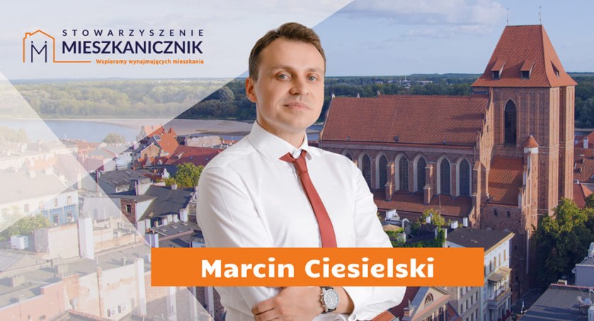 Mieszkanicznik – Marcin Ciesielski prelegentem spotkania w Pałacu Widokowym w Toruniu