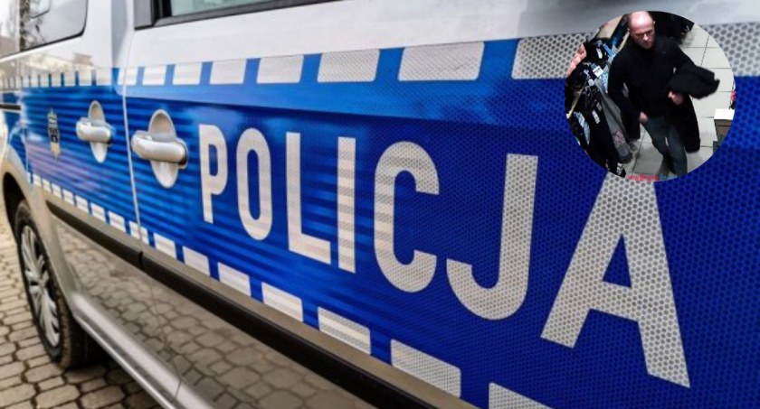 Okradł sklep w galerii handlowej w Toruniu. Policja publikuje wizerunek sprawcy