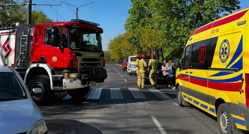 Wypadek w newralgicznym punkcie Torunia. Jedna osoba ranna