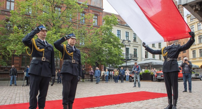 Wojewódzkie obchody święta strażaków w Toruniu