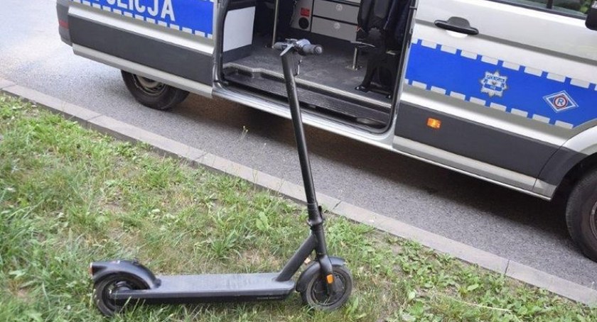 Pijacki rajd na hulajnodze przez Toruń. Drakoński mandat dla 48-latka