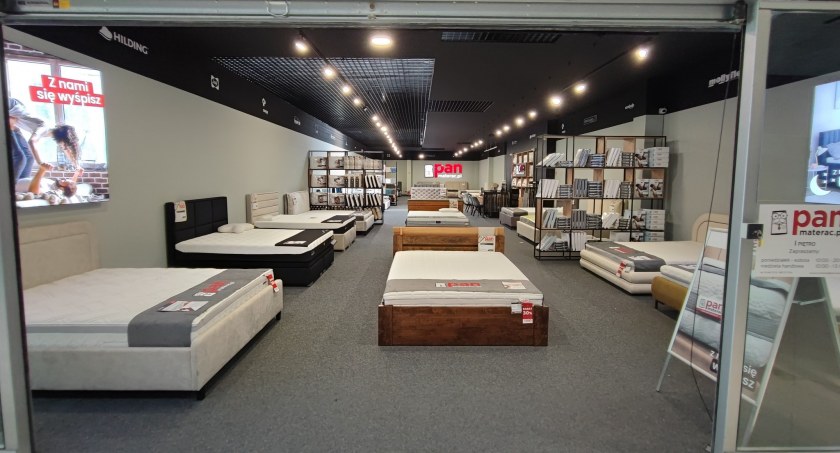 Szeroka oferta i liczne promocje w salonie Pan Materac w Toruniu!