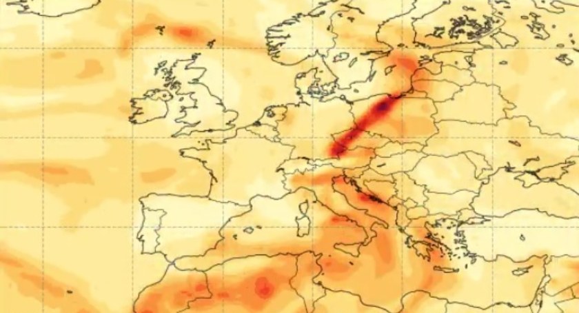 W stronę Torunia nadciąga toksyczna chmura. Pokonała ogromny dystans