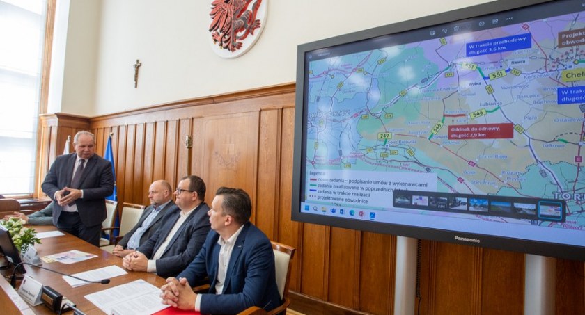 Ważna droga pod Toruniem w końcu przejdzie remont