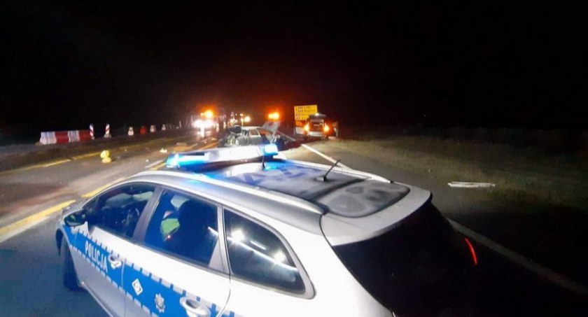 Duży wypadek pod Toruniem. Jedna osoba zginęła, są też ranni