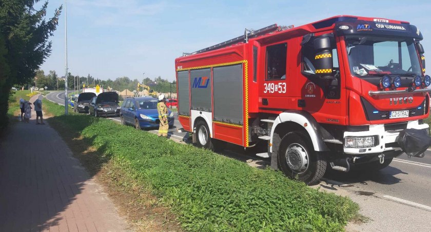 Wypadek pod Toruniem. Wpadły na siebie trzy auta