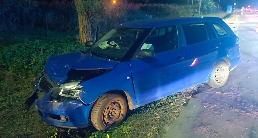 Poważny wypadek pod Toruniem. Kierowca otrzymał bardzo wysoki mandat