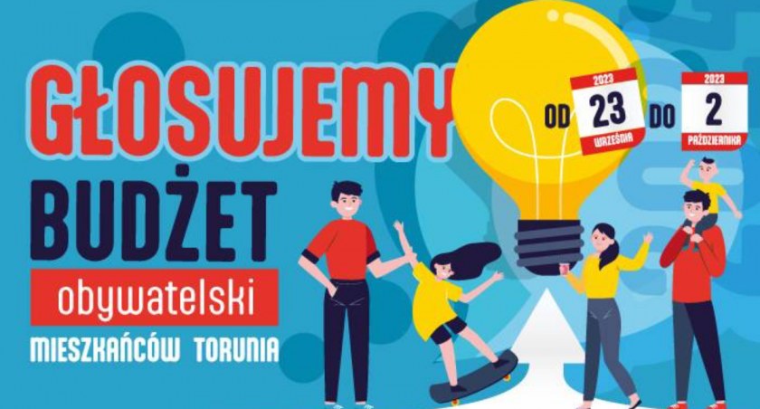 Wystartował budżet obywatelski mieszkańców Torunia. Miasto czeka na głosy do 2 października