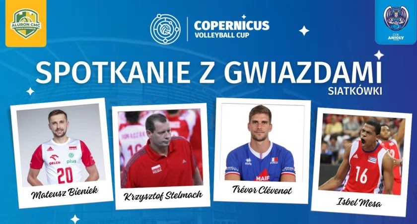 Spotkanie z mistrzami siatkówki w Toruń PLAZA