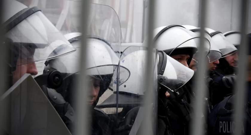Zamieszki kiboli po meczu Elany Toruń. Interweniowała policja