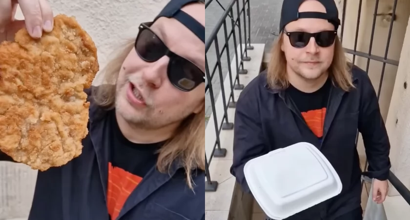 Influencer odwiedził ukryty bar w Toruniu. Tu zjemy najtańszego schabowego w Polsce