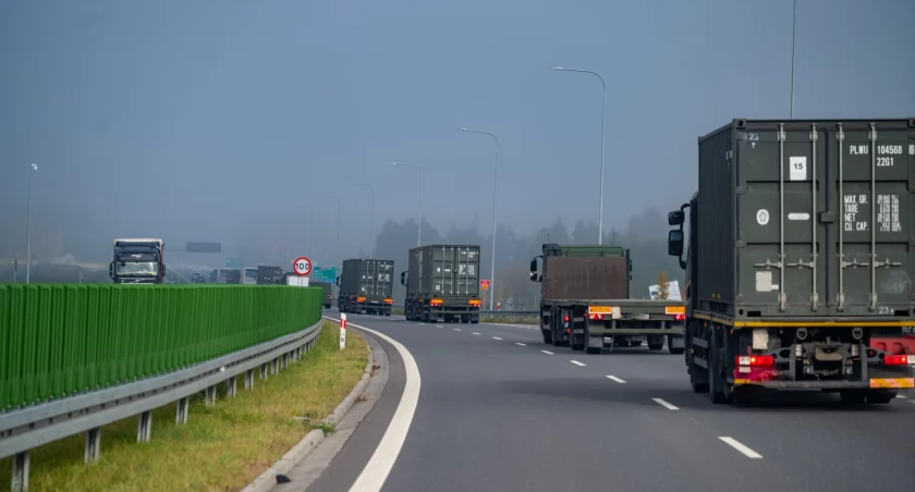 Wojsko wyjechało na drogi. Wzmożony ruch kolumn na ulicach Torunia