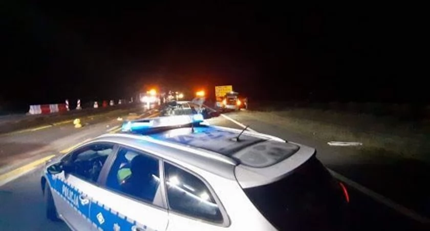 Pogoda nie sprzyja do jazdy. Poranny wypadek pod Toruniem