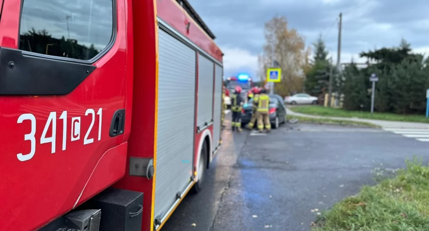 Utrudnienia dla kierowców. Pod Toruniem zderzyły się trzy pojazdy