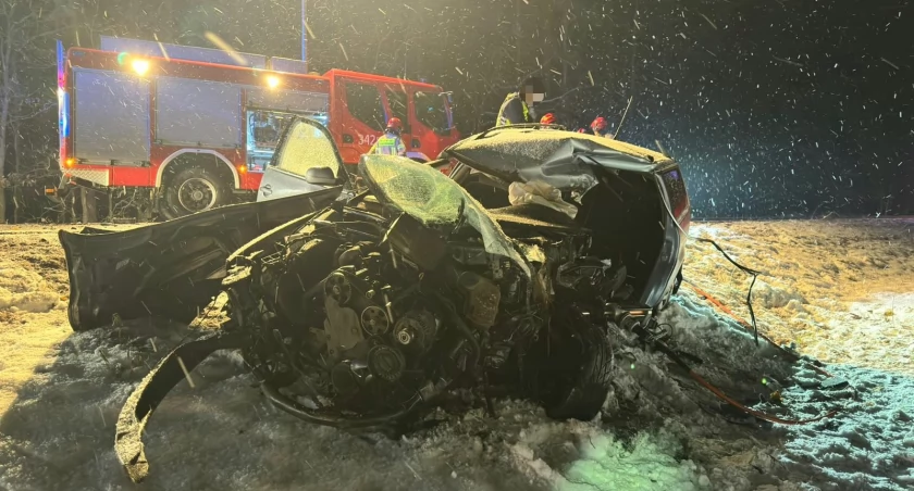 Śmiertelny wypadek pod Toruniem. Nie żyje 75-letni mężczyzna