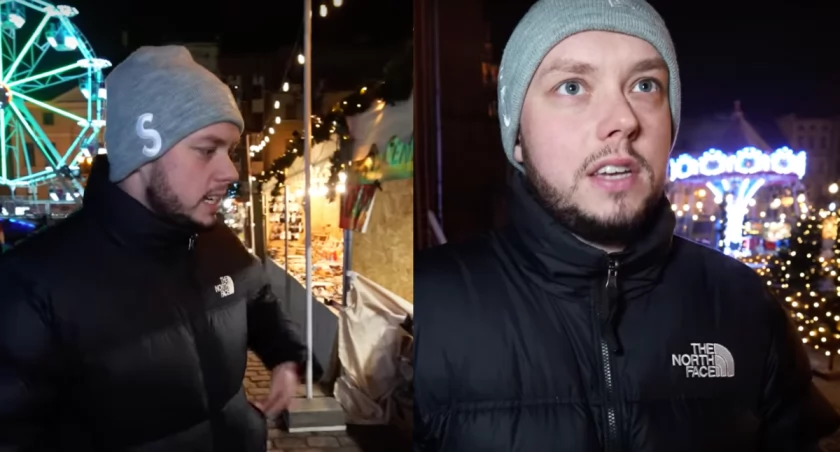 Znany youtuber na jarmarku w Toruniu. Zachwycił go jeden produkt. „Szok”