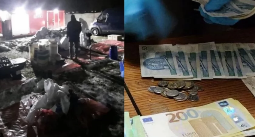 Zlikwidowano potężną nielegalną fabrykę. Milionerzy zostali zatrzymani w Toruniu
