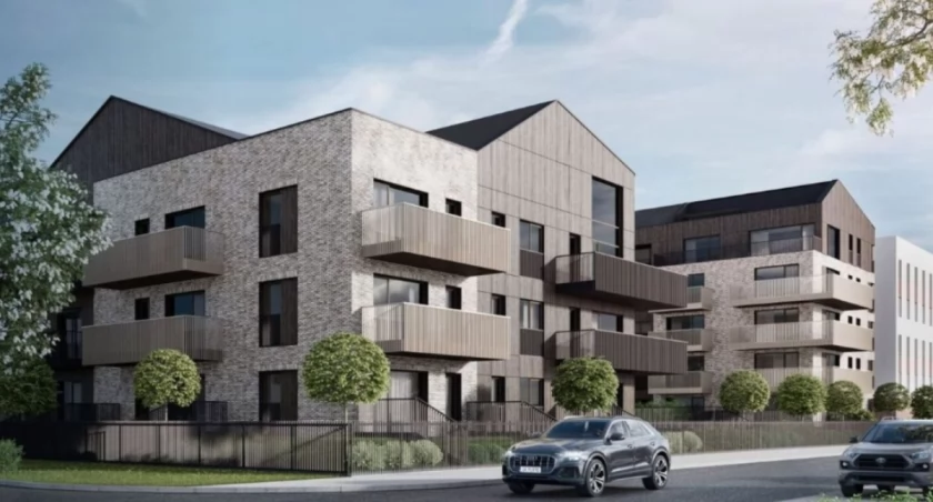 Luksusowe apartamenty powstają na terenie po salonie samochodowym w Toruniu