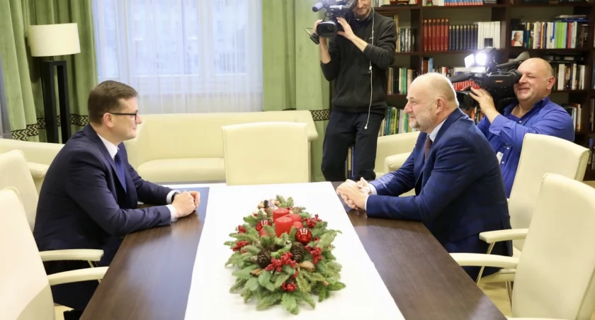 Marszałek województwa spotkał się z nowym wojewodą