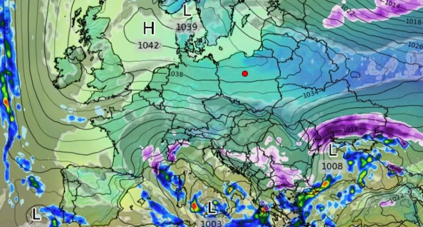 Tak zimno dawno nie było. Siarczysty mróz i śnieg opanują Toruń
