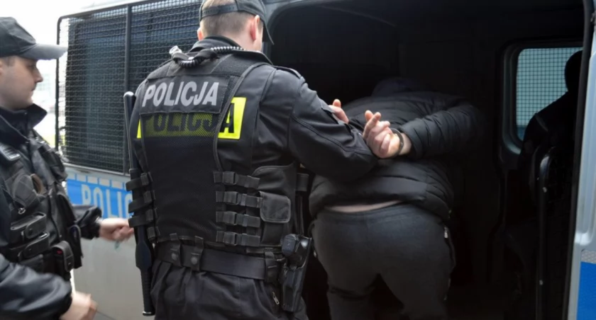 Nalot kryminalnych na dwa mieszkania w Toruniu. Zatrzymano 32-latka