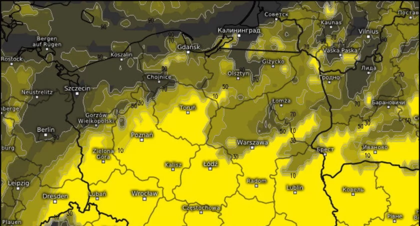 Totalna zmiana pogody. Antycyklon Enno zahaczy o Toruń