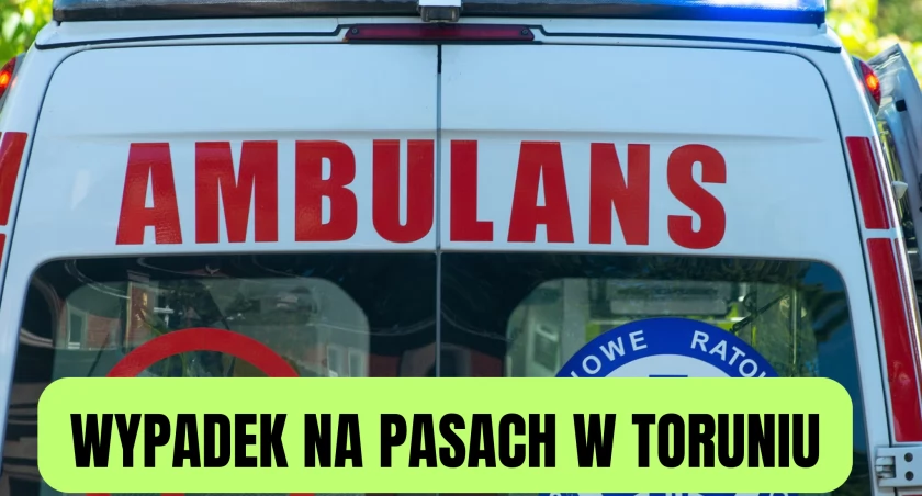 Potrącenie na pasach w Toruniu. Kobieta nie zauważyła pieszego