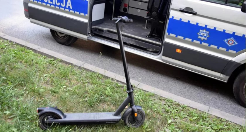 Surowa kara za jazdę hulajnogą w Toruniu. 23-latka ten mandat zapamięta na długo