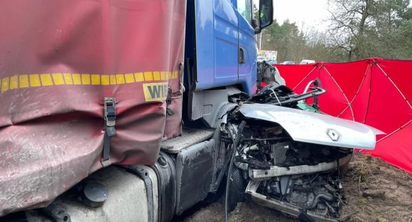 Przerażający widok po śmiertelnym wypadku. 59-latek zginął na trasie Toruń - Bydgoszcz
