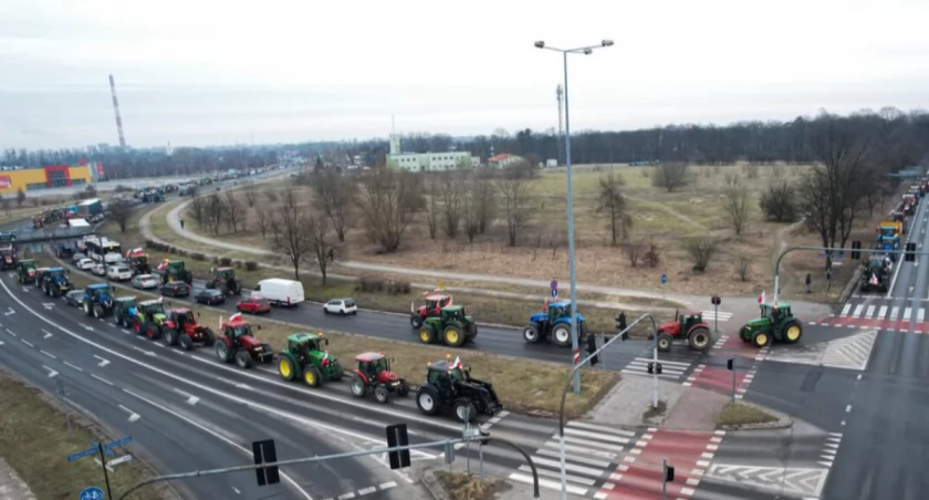 Rolnicy znowu będą protestować. Wjazdy do Torunia zablokowane przez 48 h