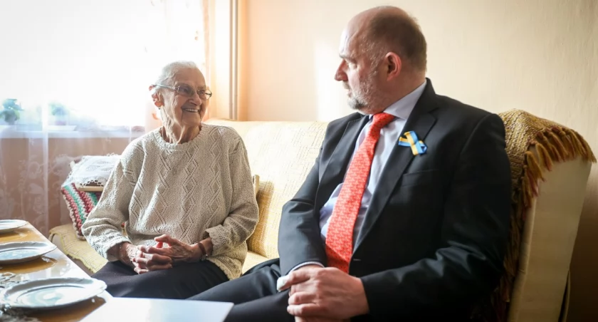 100-letnia torunianka otrzymała medal Unitas Durat