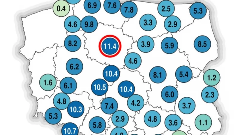IMGW podał zaskakujące dane. Toruń numerem jeden w Polsce