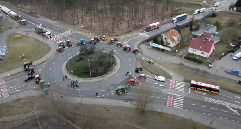 Wielka blokada dróg pod Toruniem. Te skrzyżowania będą zamknięte przez 48 h