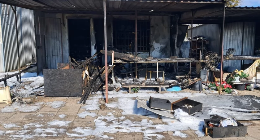 Koszmar rodziny w Toruniu. W kilka sekund stracili swój biznes i psa