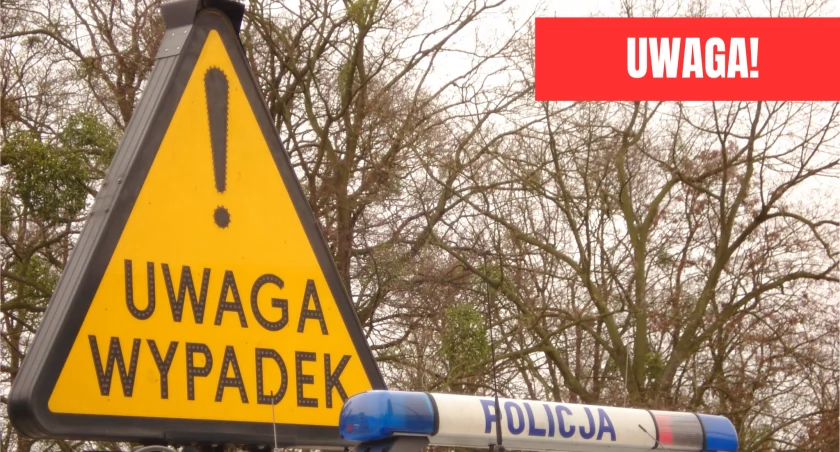 Poważny wypadek w Toruniu. Młody kierowca wjechał w idącą chodnikiem kobietę