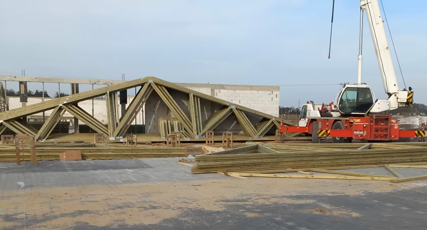 Nowy supermarket powstaje pod Toruniem. Będzie pierwszy w całej gminie