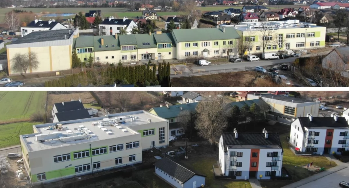 Kończy się rozbudowa szkoły pod Toruniem. Przejdzie na system jednozmianowy
