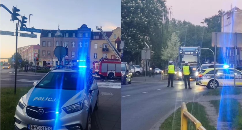Pożar kamienicy w Toruniu. Lokatorzy zostali ewakuowani [FOTO]